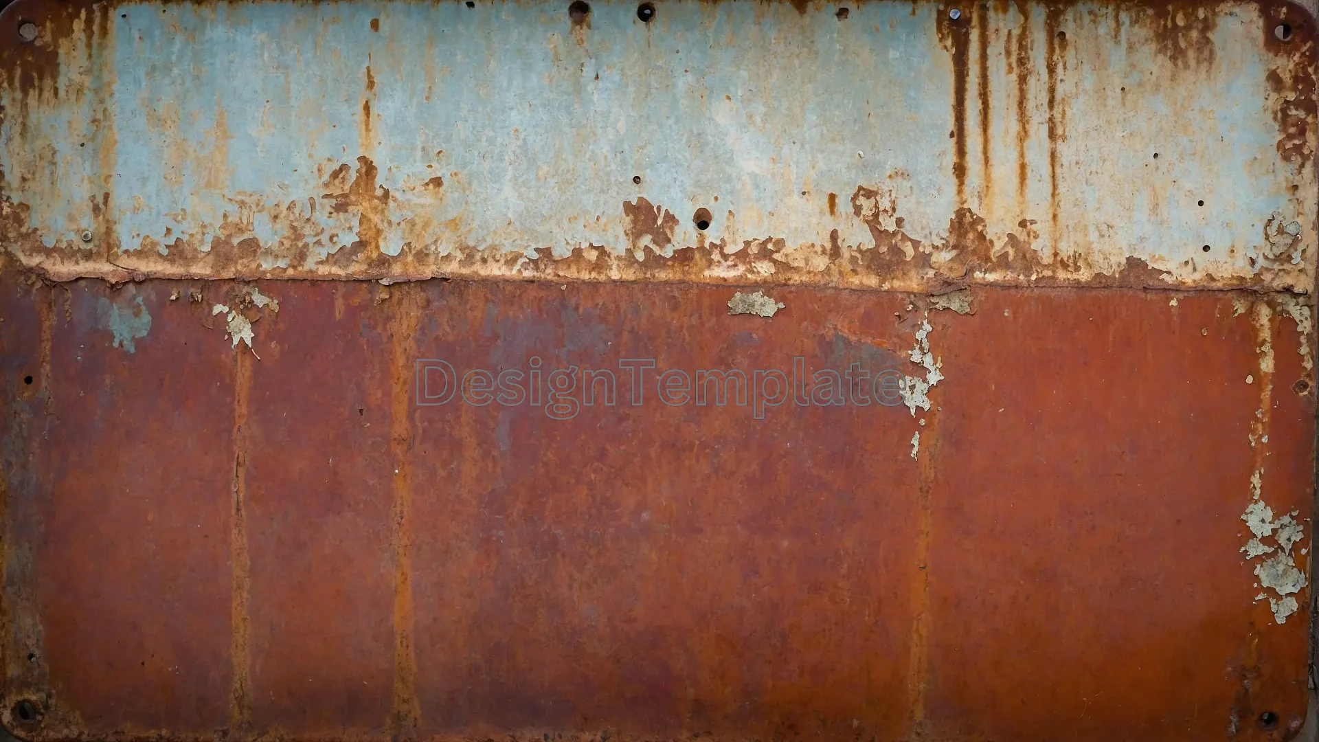 Weathered Rust Texture on Metal Side Panel image